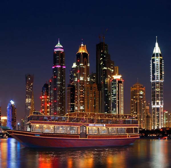 Dhow Cruise Dinner Dubai Marina
